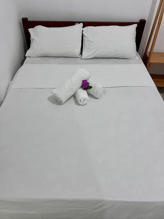 Postel nebo postele na pokoji v ubytování Mara Jeri Pousada Jericoacoara