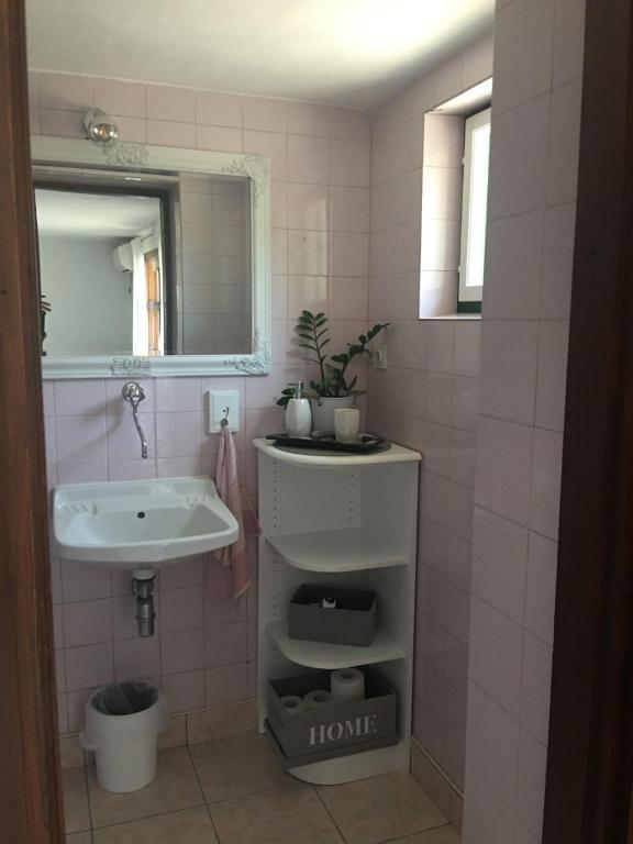 Koupelna v ubytování Apartment Zvone