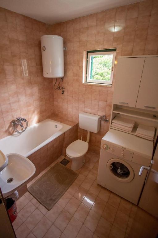 Koupelna v ubytování Apartment Zvone