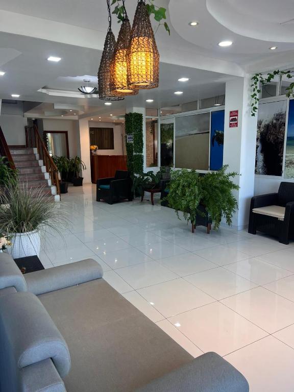 Posezení v ubytování Hostal Carliza