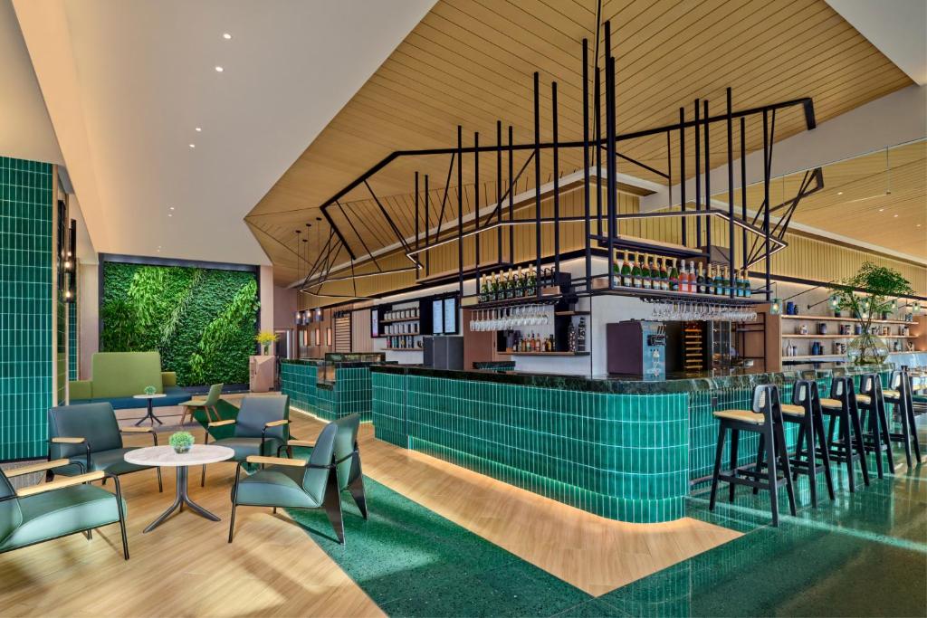 Restaurace v ubytování Artyzen Habitat Hengqin Zhuhai
