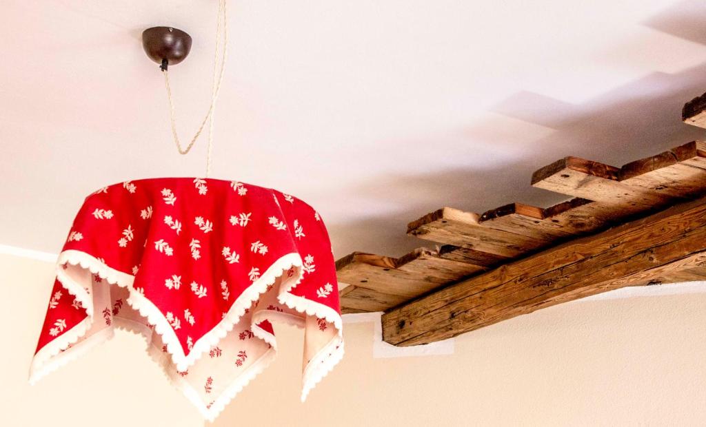 Postel nebo postele na pokoji v ubytování Le Petit Fenestrelle