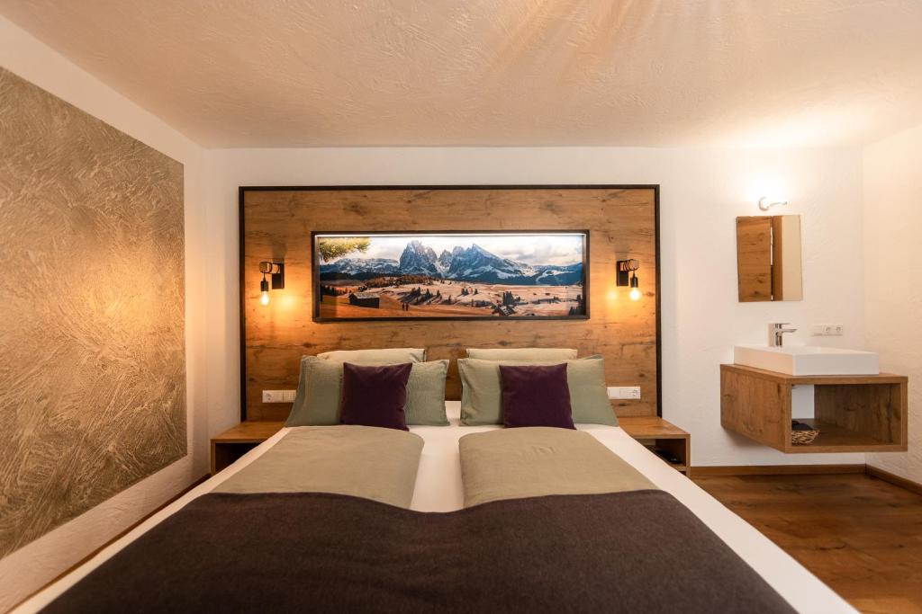 Postel nebo postele na pokoji v ubytování Apartment Naturnah
