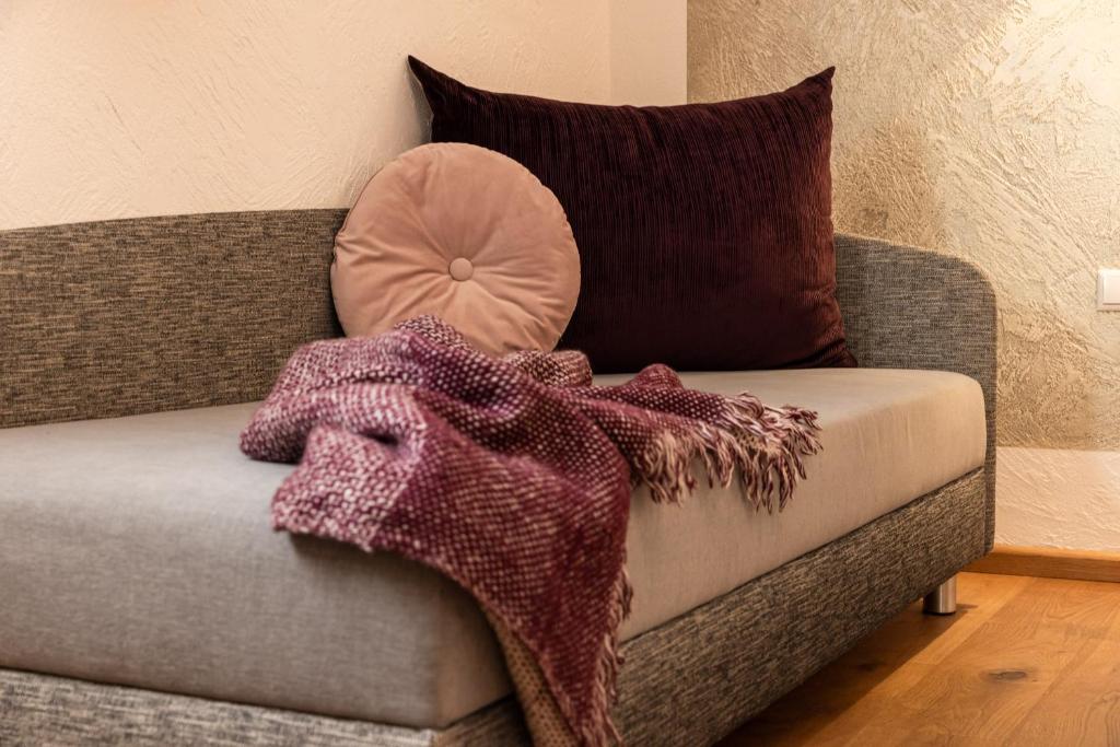 Posezení v ubytování Apartment Naturnah