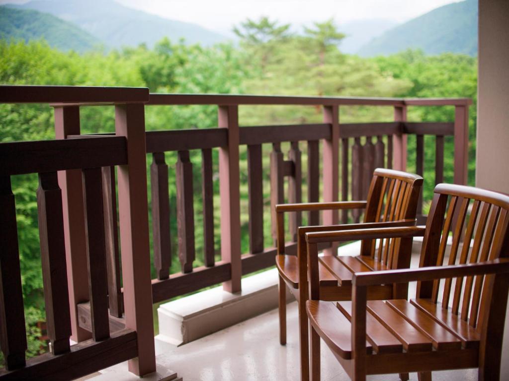 Hakuba Tokyu Hotel - Top Floor Standard Twin Room With Balcony