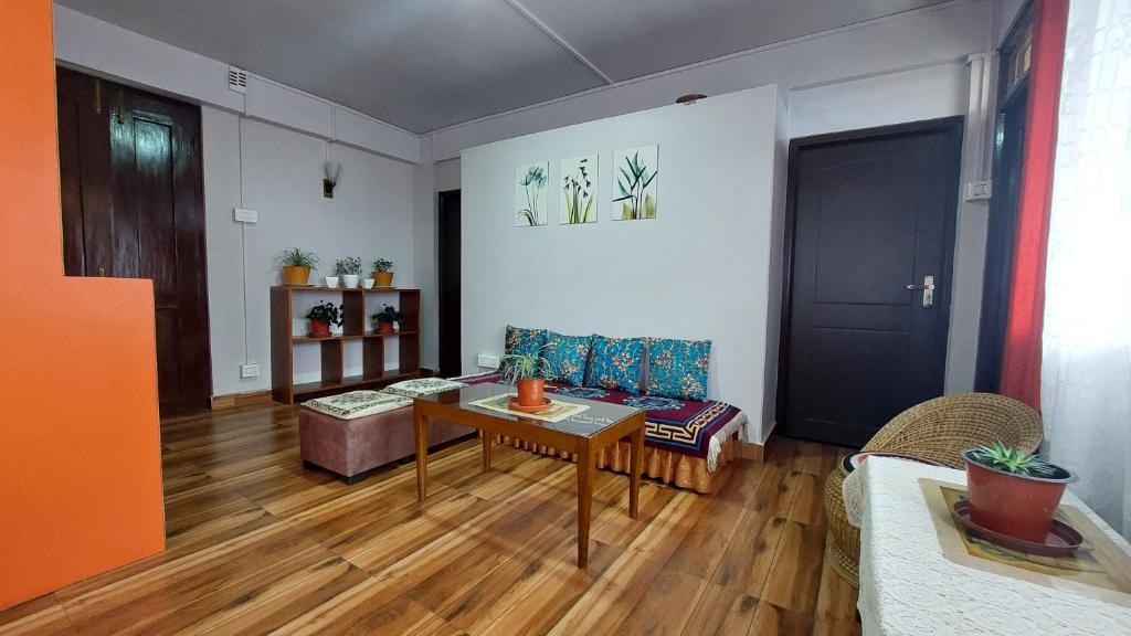 Posezení v ubytování Indivar Homestay