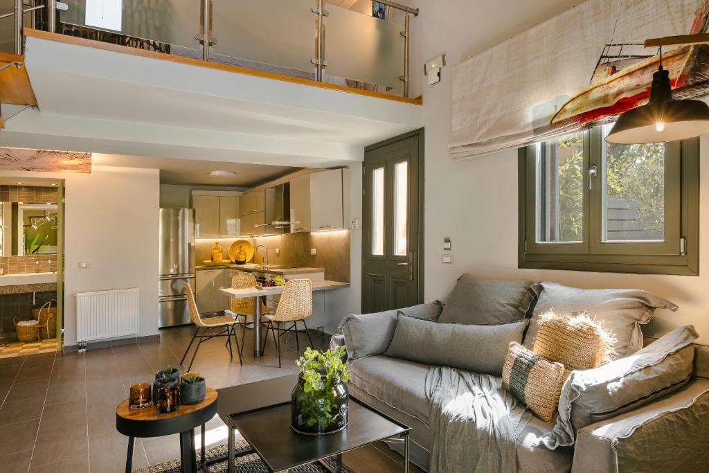 Posezení v ubytování Braunis Horio Villas