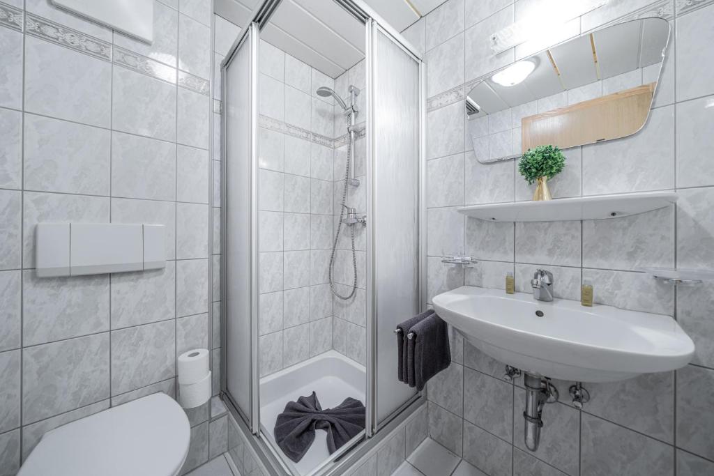 Kúpeľňa v ubytovaní Appartement Köll