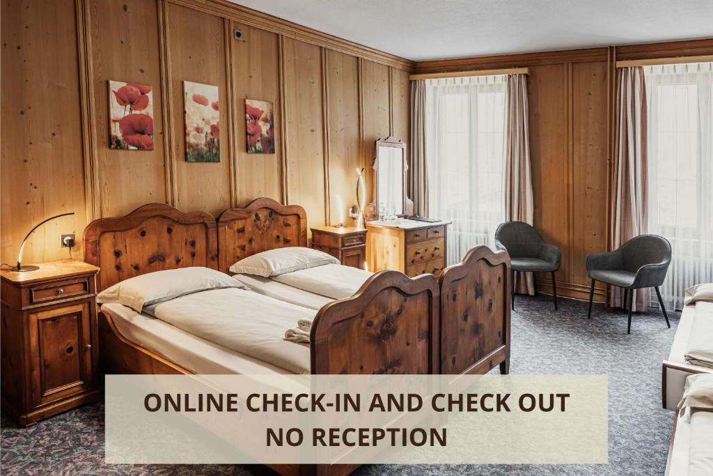 Postel nebo postele na pokoji v ubytování Altavilla, Self Check-In
