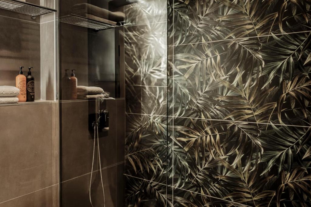 Koupelna v ubytování Isabella Suites