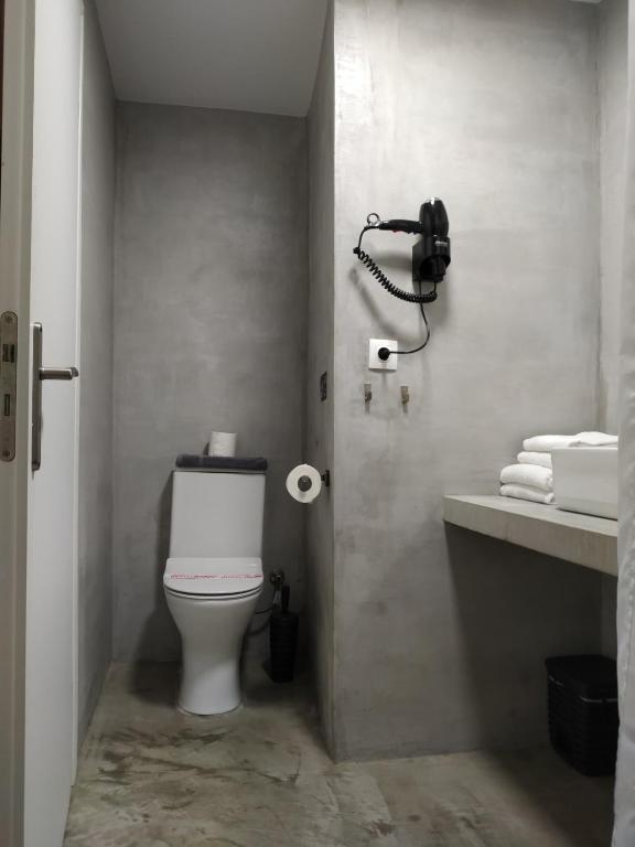 Koupelna v ubytování Kentrikon