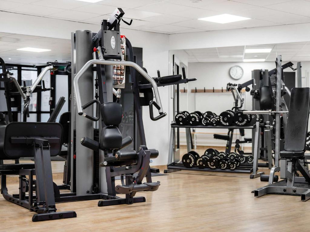 Fitness centrum a/nebo fitness zařízení v ubytování Mercure Budapest City Center