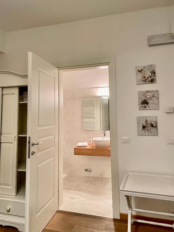 Koupelna v ubytování Residenza Cantore