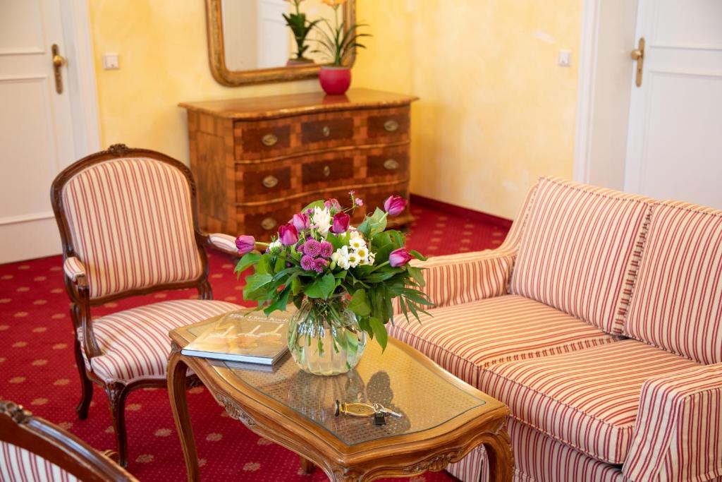 Area soggiorno di Romantik Hotel Bülow Residenz