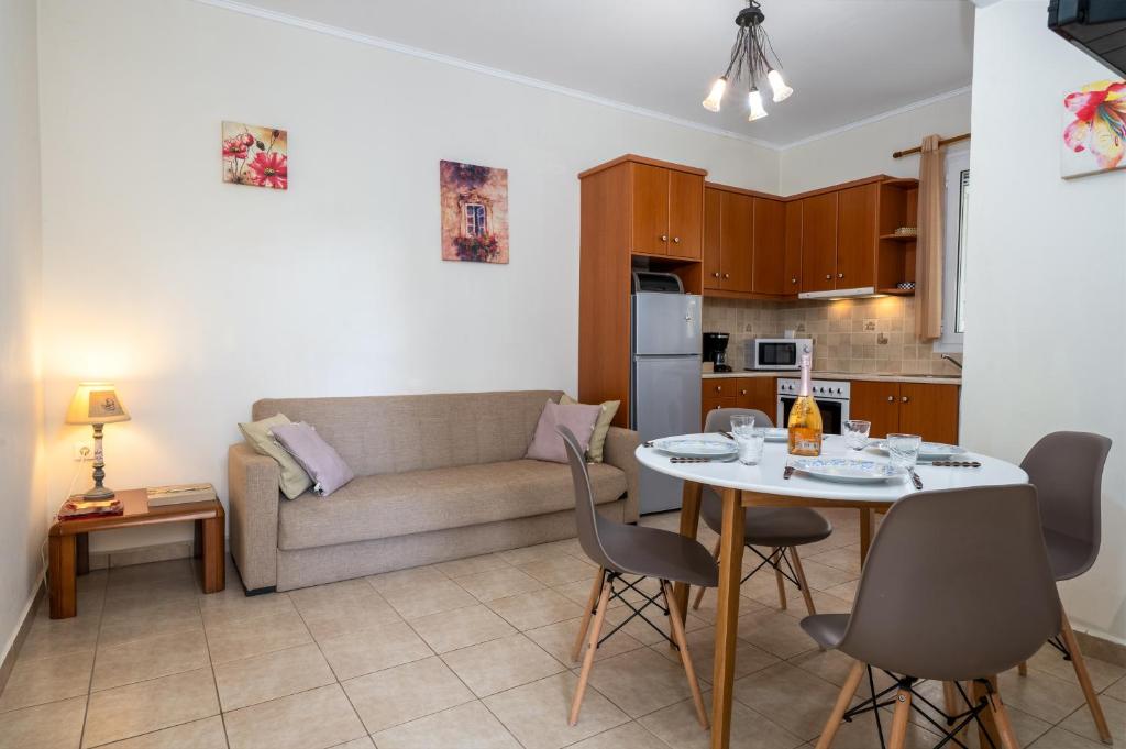 Kuchyň nebo kuchyňský kout v ubytování Adonino Apartment
