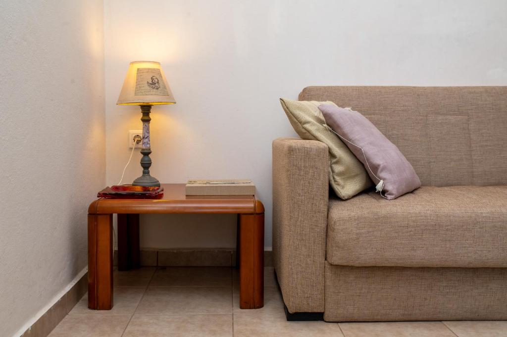 Posezení v ubytování Adonino Apartment