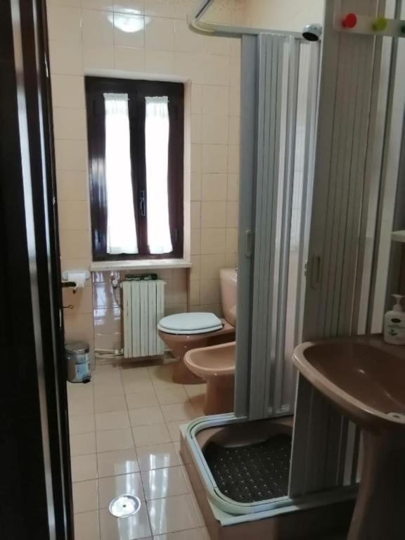 Koupelna v ubytování Casa Vacanze LIBECCIO Free private parking