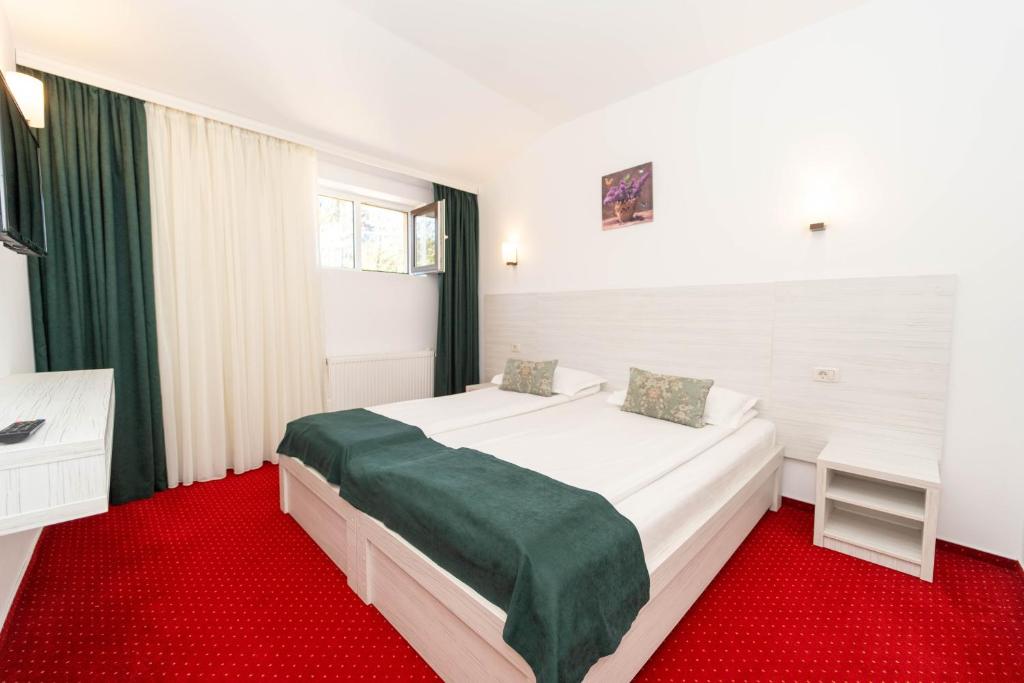 Postel nebo postele na pokoji v ubytování Hotel Cirus