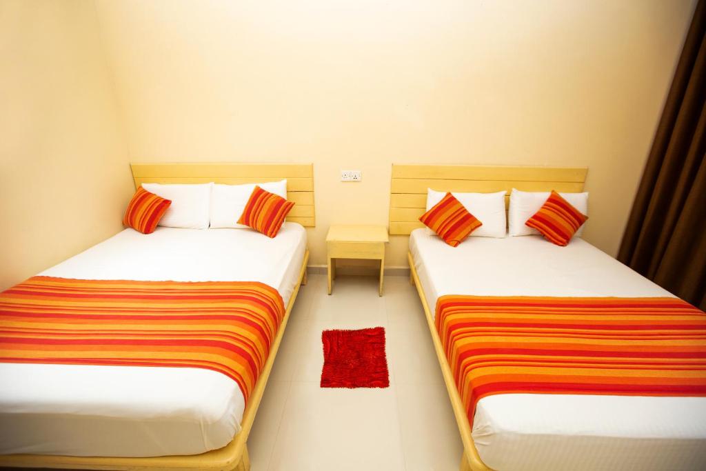 Postel nebo postele na pokoji v ubytování Bevary Guest