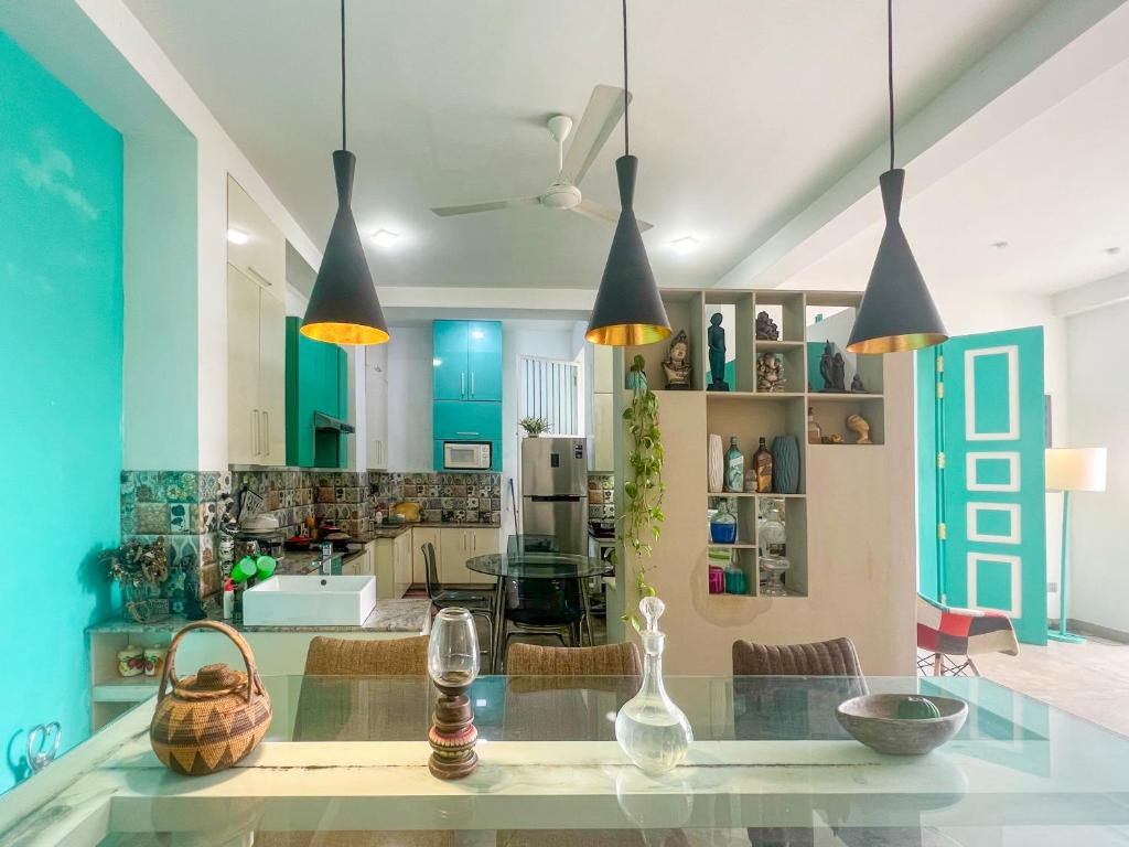 Posezení v ubytování ProEye Apartments - Galle