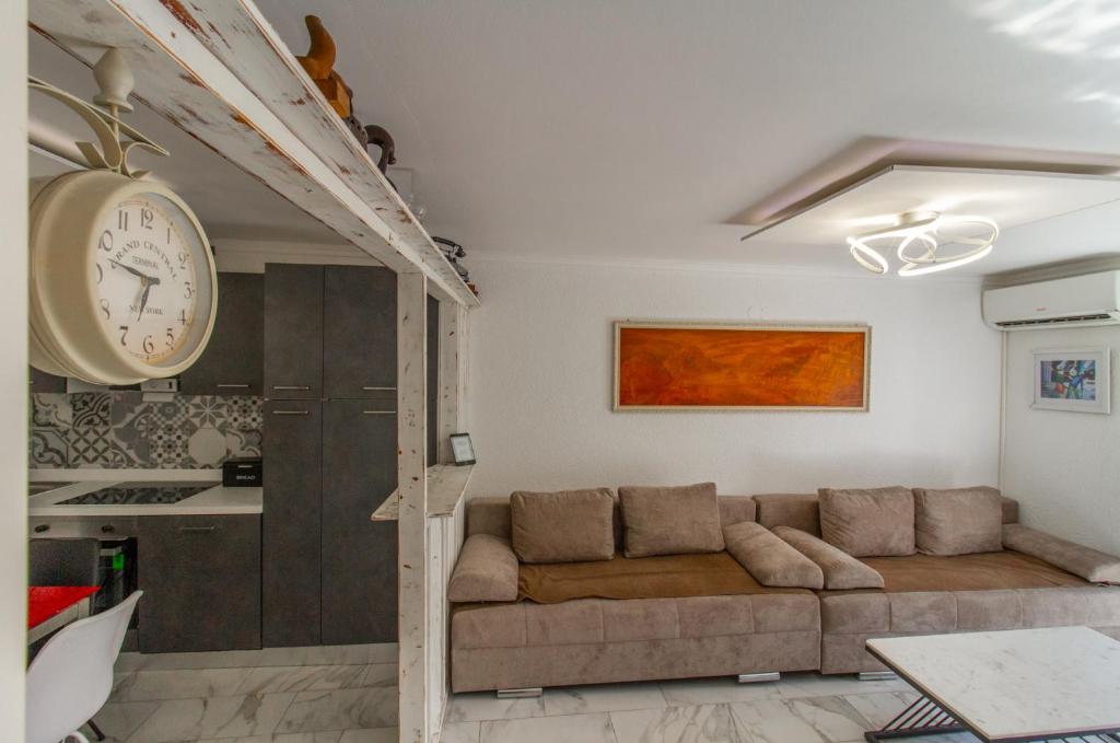 Posezení v ubytování B&B Apartments Coli apartments Afrodita & Antonia