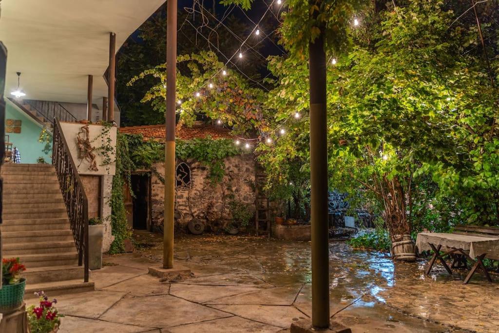 Zahrada ubytování Guesthouse in the Art space