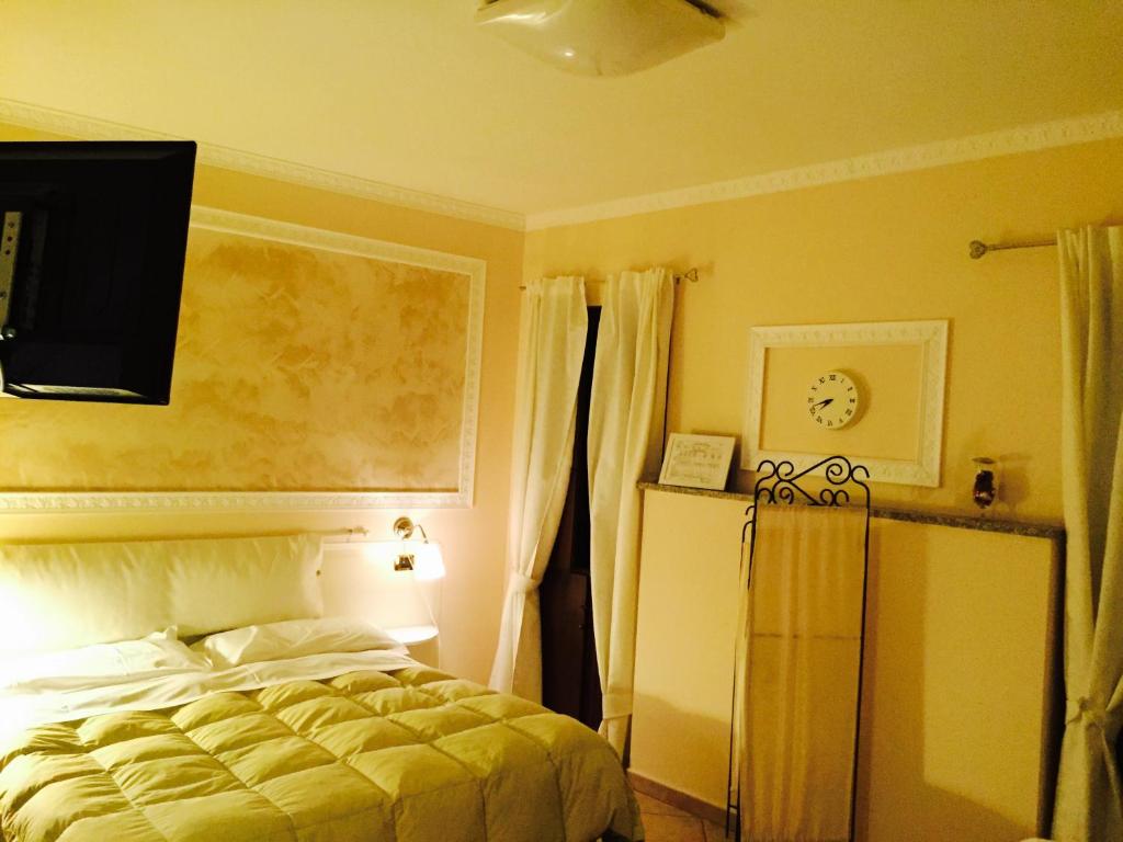 TV a/nebo společenská místnost v ubytování Hotel Martin
