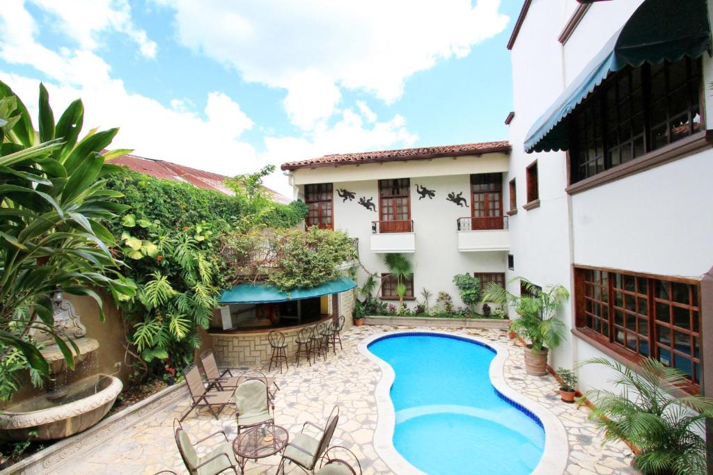 Bassein majutusasutuses Hotel Plaza Copan või selle lähedal