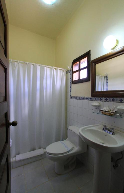 Vannituba majutusasutuses Hotel Plaza Copan