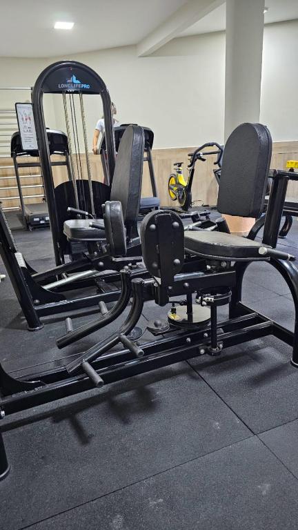 Fitness centrum a/nebo fitness zařízení v ubytování JL Temporadas - Quarto Portobello Park Hotel