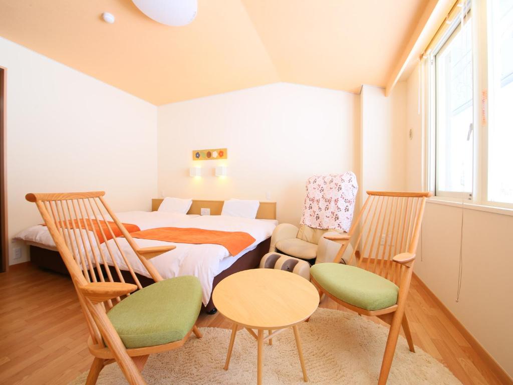 Posezení v ubytování Manza Juraku All-inclusive Hotel