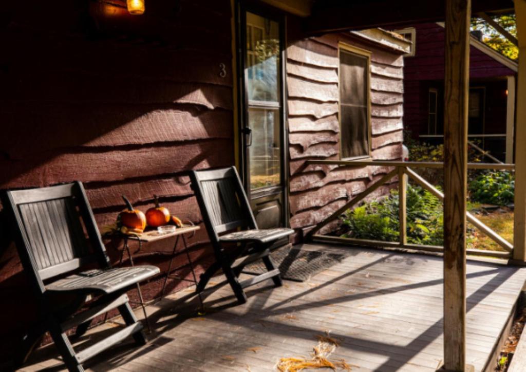 Balkón nebo terasa v ubytování Phoenicia Lodge