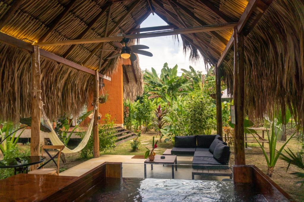 Zahrada ubytování Cabañas con Jacuzzi, Tayrona vía Palomino - Villa Puy