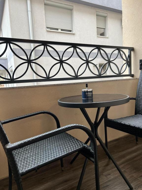 Balkón nebo terasa v ubytování Holiday Lux