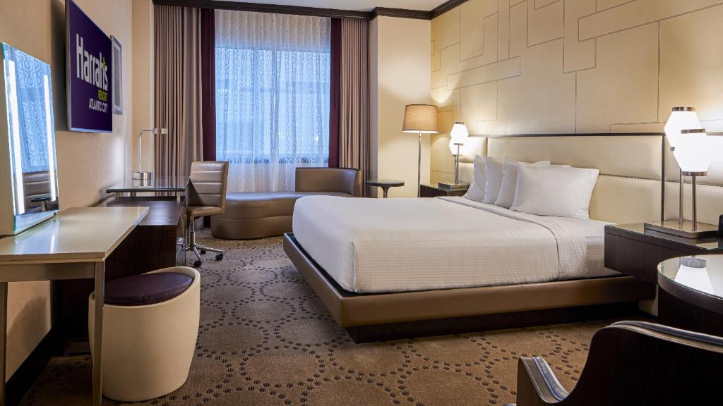 Harrah's Resort Atlantic City Hotel & Casino - Coastal Tower, Luxury, 1 King, Non-Smoking