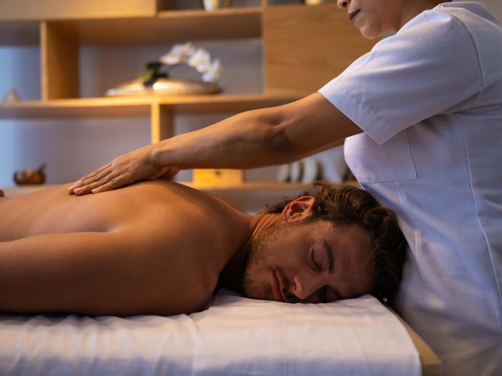 Lázně a/nebo wellness v ubytování Galeria Plaza Monterrey