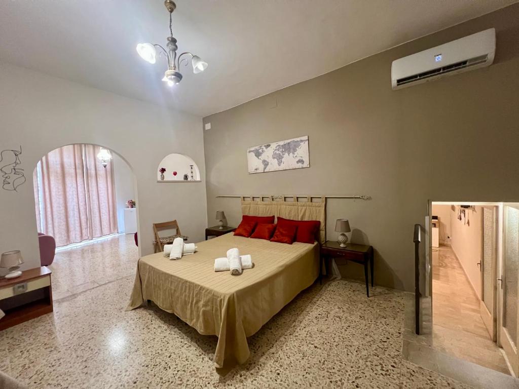 Postel nebo postele na pokoji v ubytování Rua House