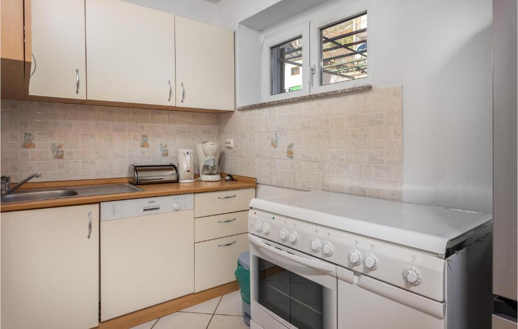 Kuchyňa alebo kuchynka v ubytovaní 2 Bedroom Gorgeous Apartment In Knezica