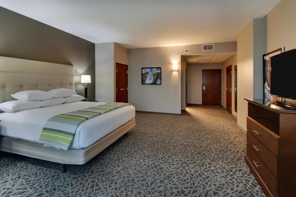 TV a/nebo společenská místnost v ubytování Drury Plaza Hotel Dallas Richardson