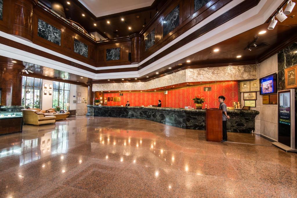 Vstupní hala nebo recepce v ubytování Panyu Hotel