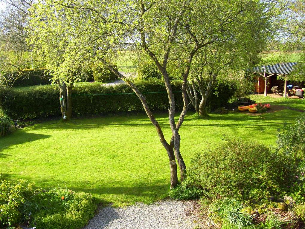 Zahrada ubytování Le Boterff Gites et Camping
