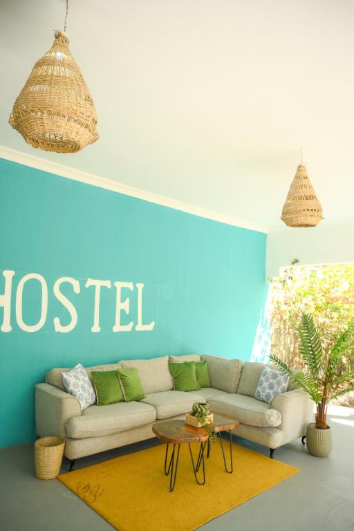 Posezení v ubytování Paje Hostel