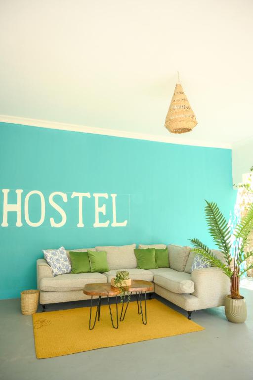 Posezení v ubytování Paje Hostel