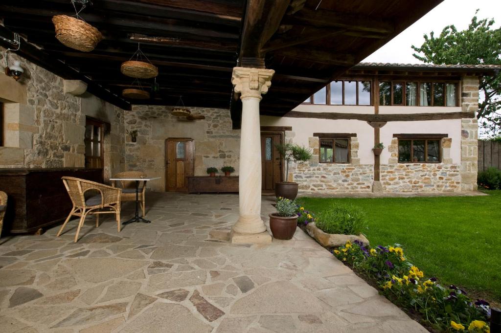 Patio nebo venkovní prostory v ubytování Posada El Prado Mayor