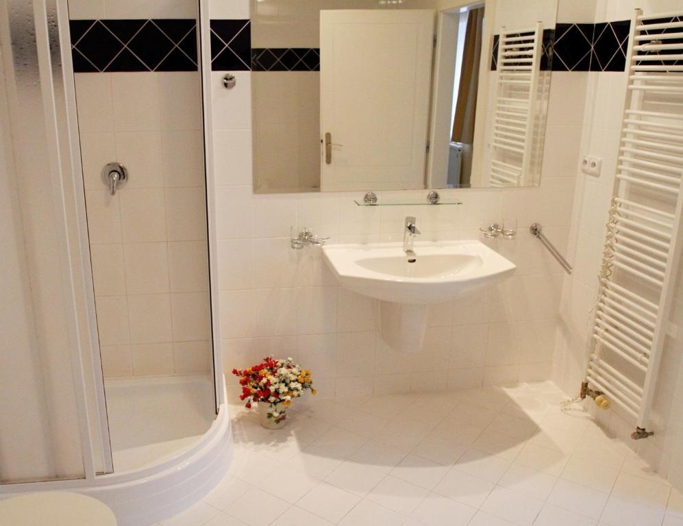 Łazienka w obiekcie Apartmany Cesky Dvur