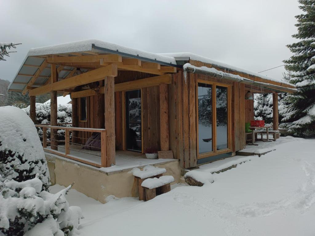 Beutners Berghütte v zimě