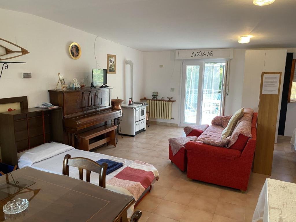 Część wypoczynkowa w obiekcie Casa vacanze Podere Bellavista