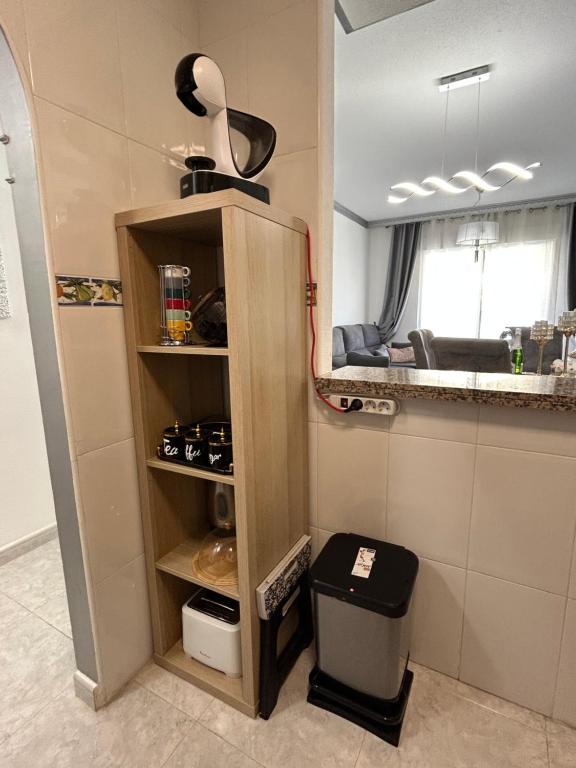 Kuchyň nebo kuchyňský kout v ubytování Home S&F- Algorfa