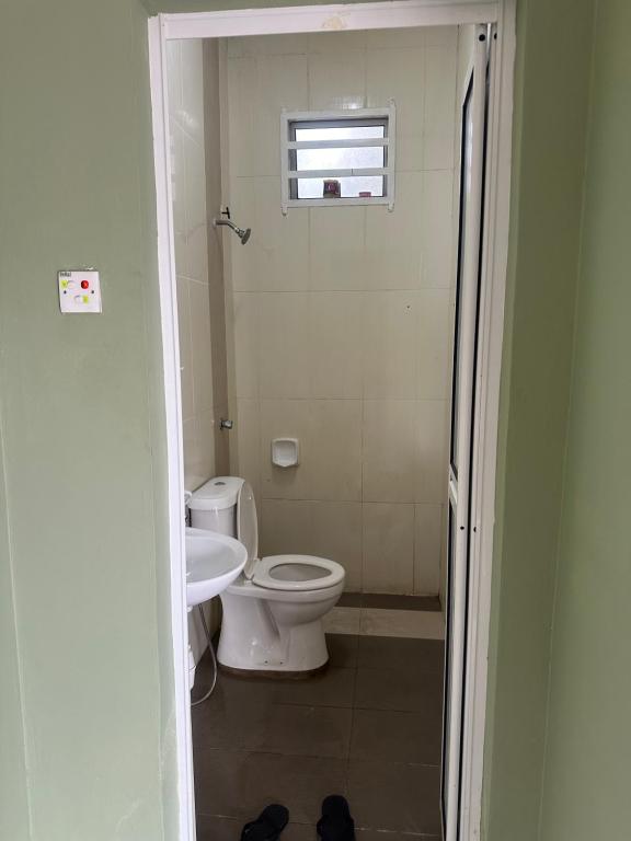 Koupelna v ubytování Ct tiara homestay