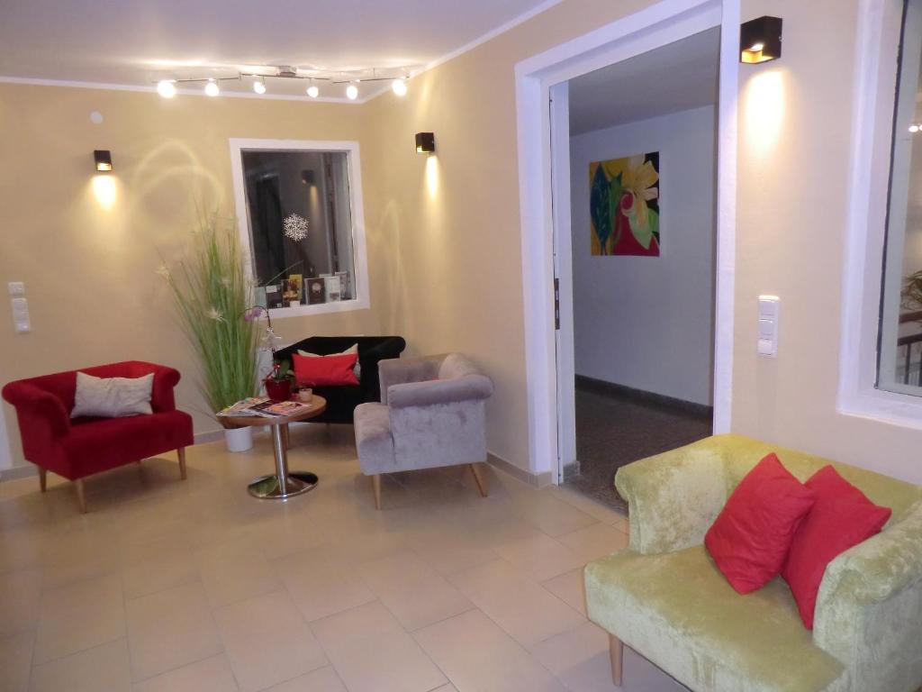 Posezení v ubytování Hotel Andra München